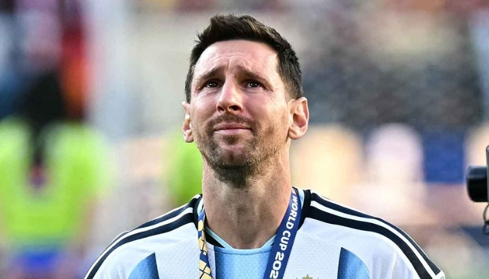 ফাইনালে হেরে যা বললেন মেসি